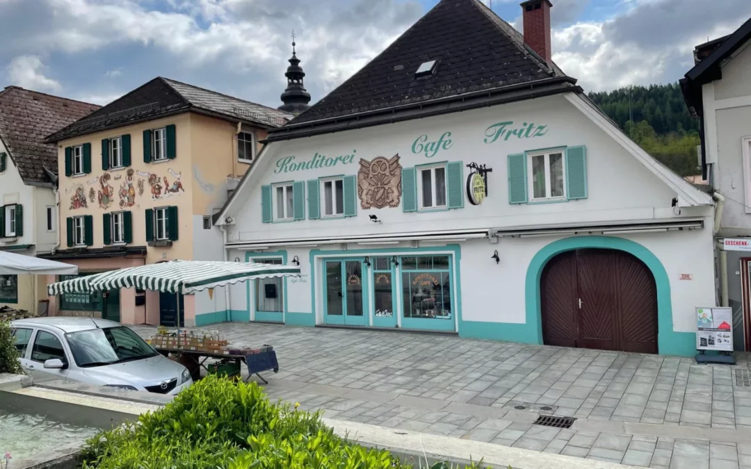 KONDITOREI FRITZ im HERZEN von KINDBERG zu VERMIETEN